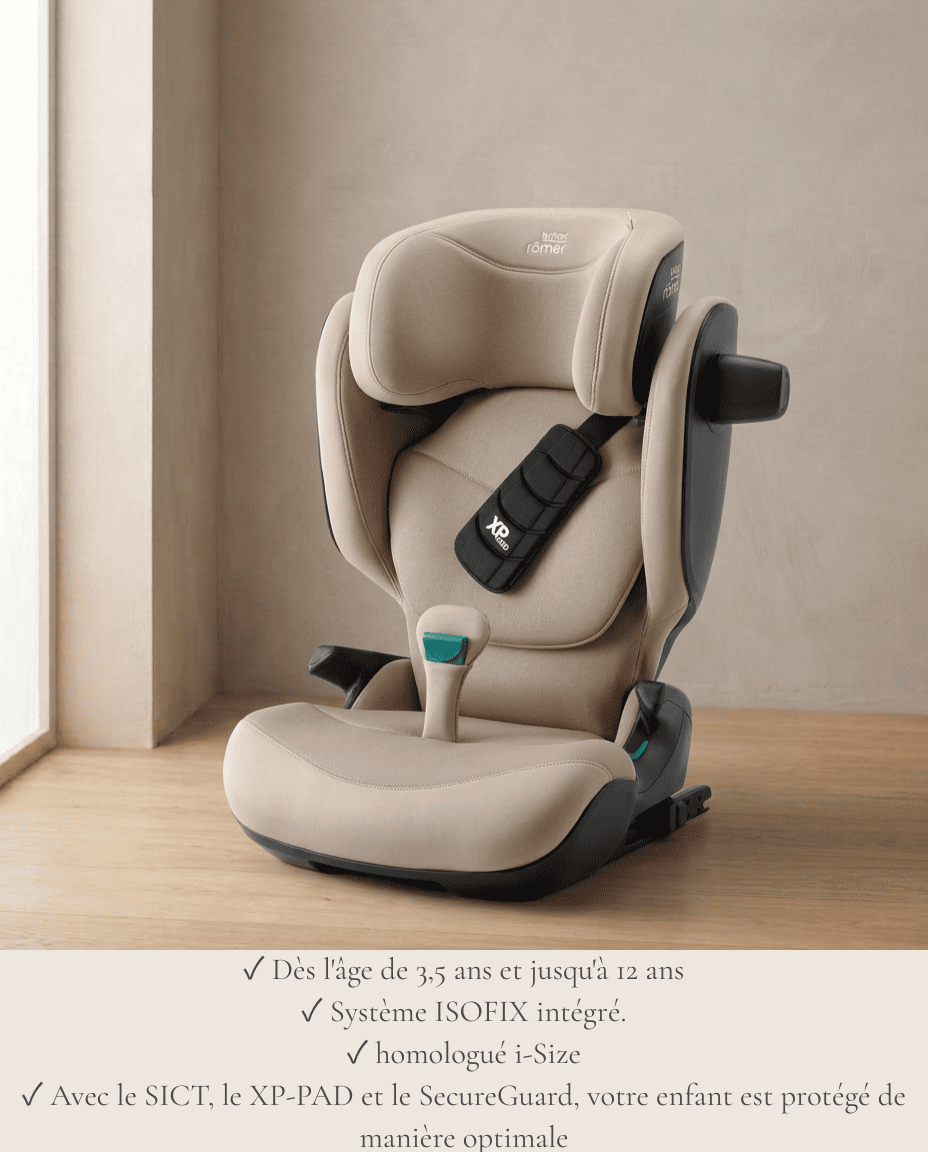 Siège auto Britax Römer Kidfix Pro Style disponible à la location chez Bébé Nomad à Bordeaux