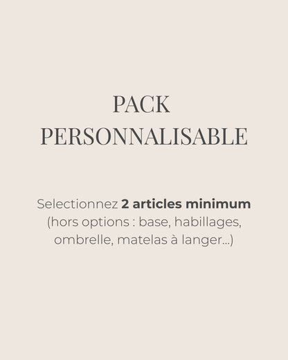 Composez votre propre pack