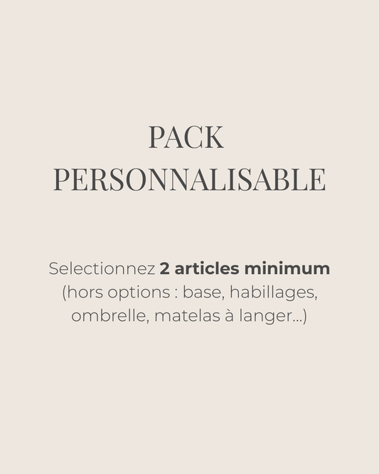 Composez votre propre pack